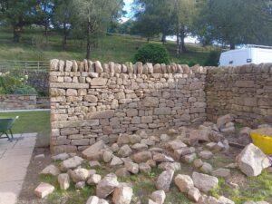 dry stone waller in the ribble valley pendle forest of bowland